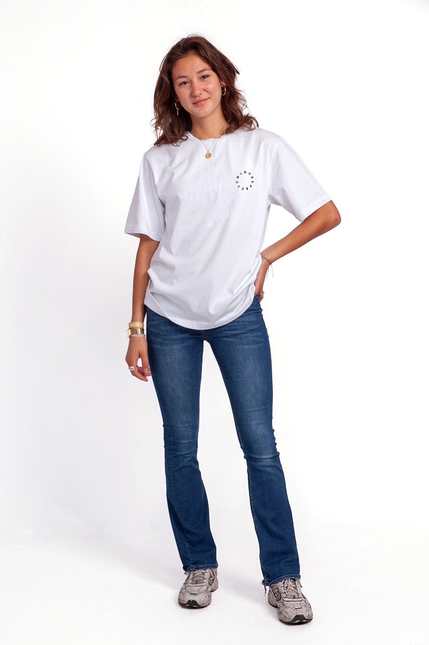 Snake Tee White
