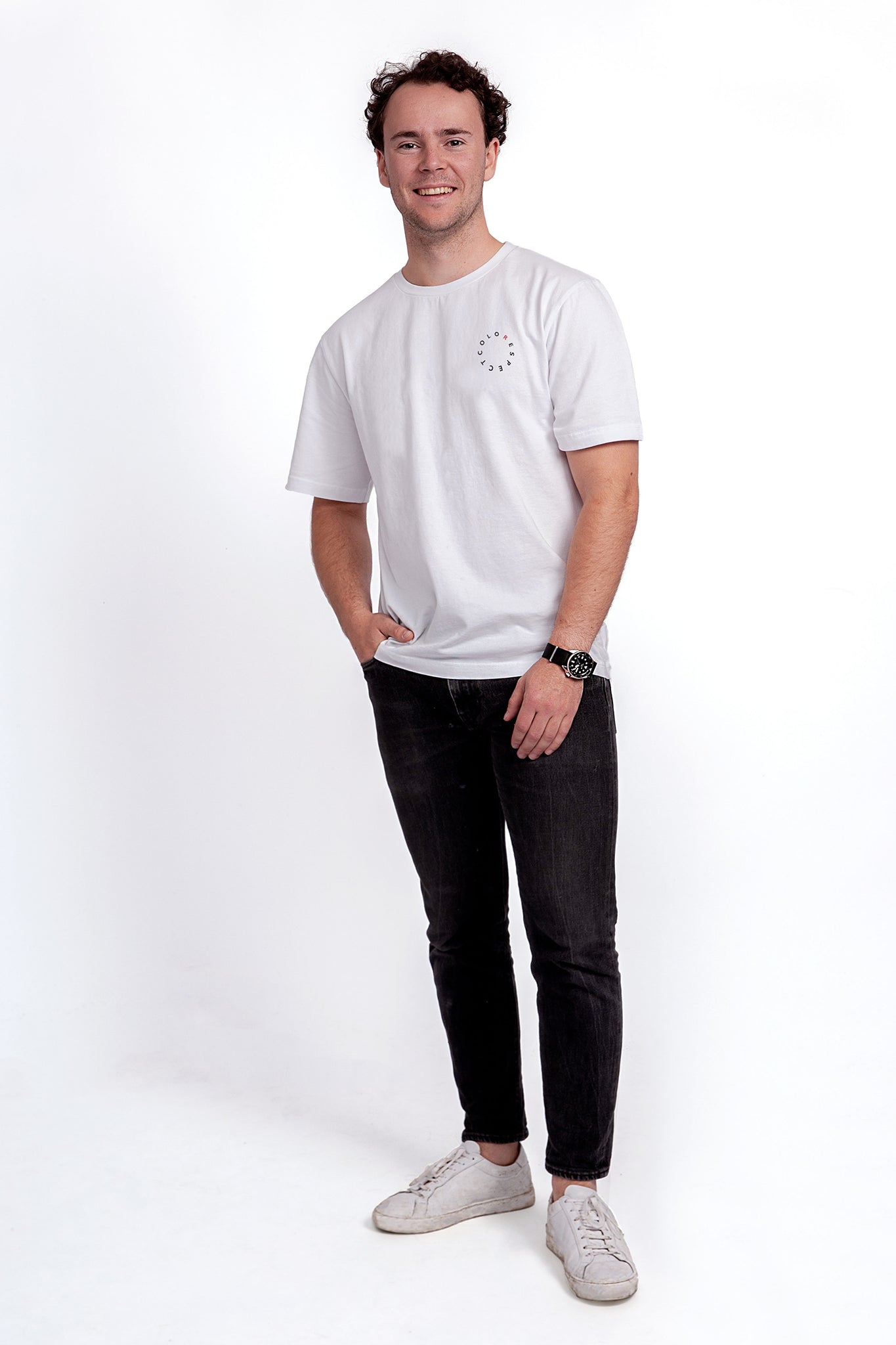 Snake Tee  White