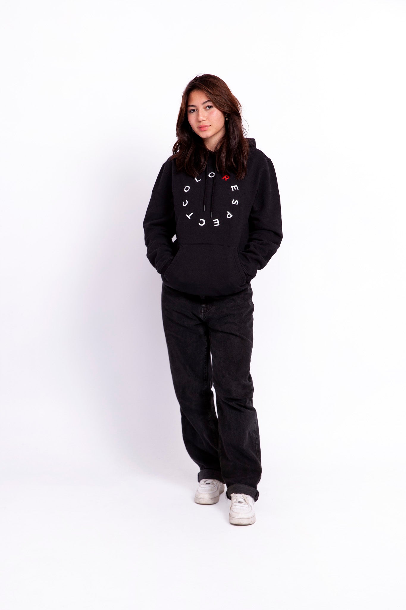 Elephant Hoodie Black