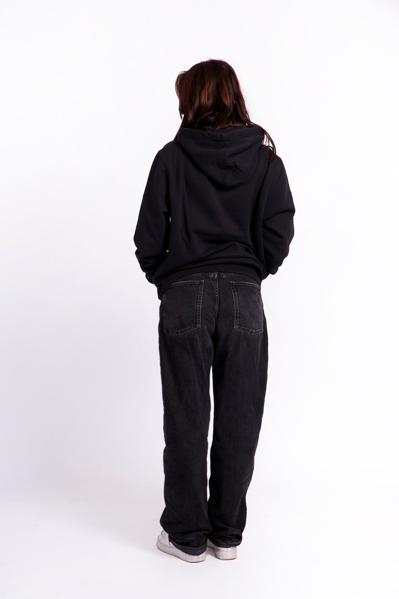 Elephant Hoodie Black