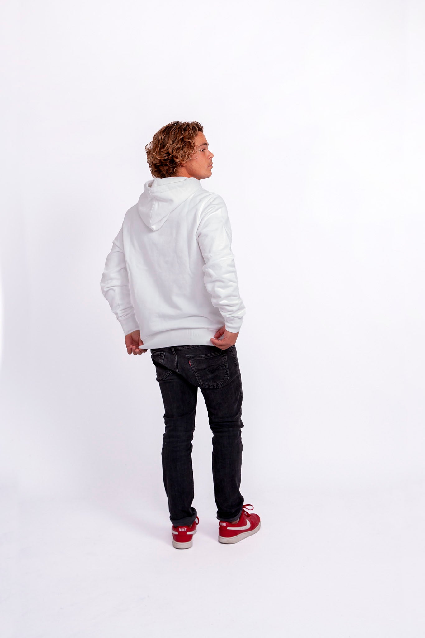 Elephant Hoodie White