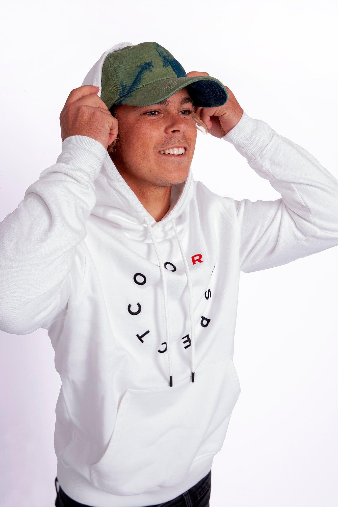Elephant Hoodie White