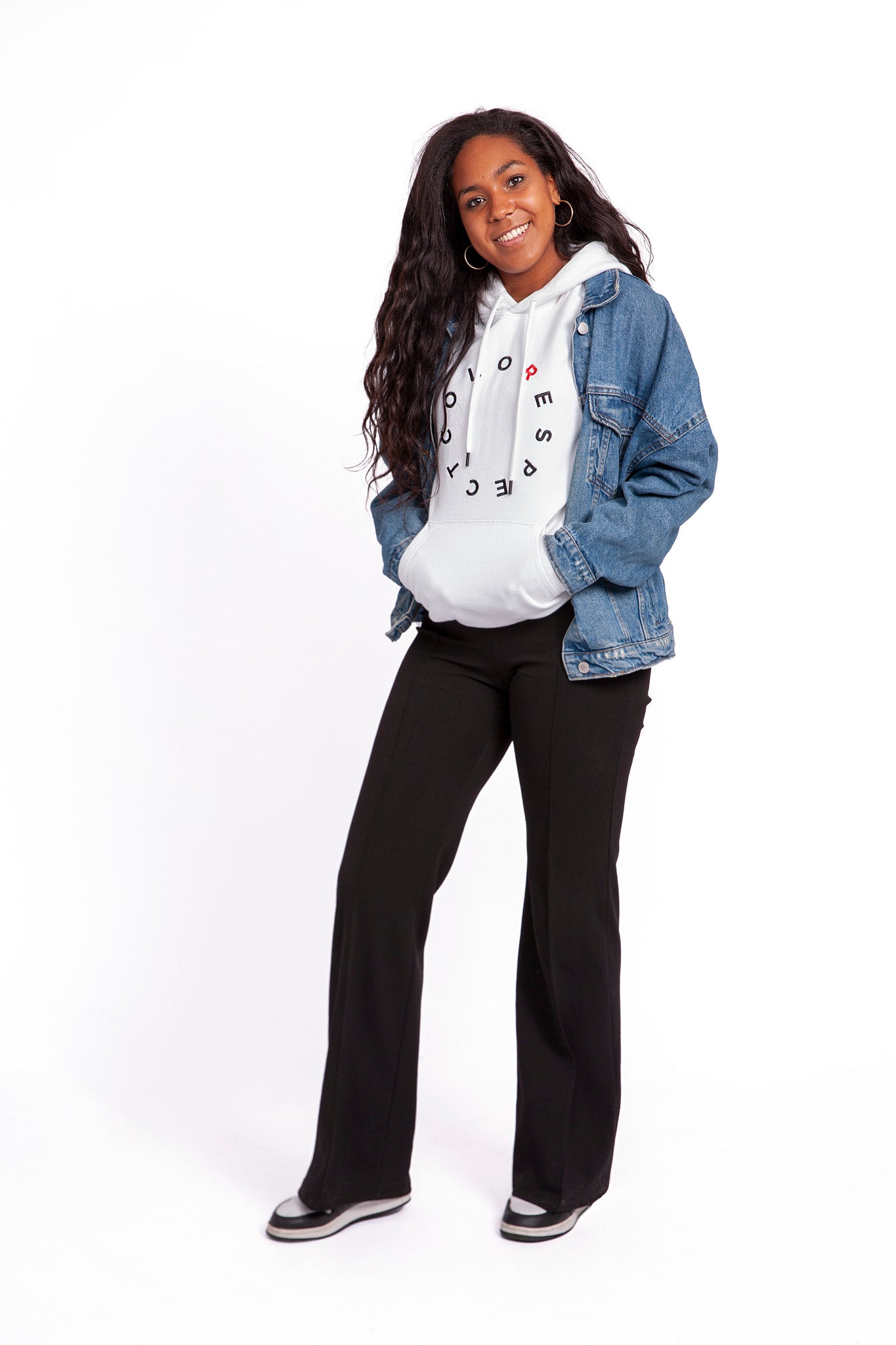 Elephant Hoodie White
