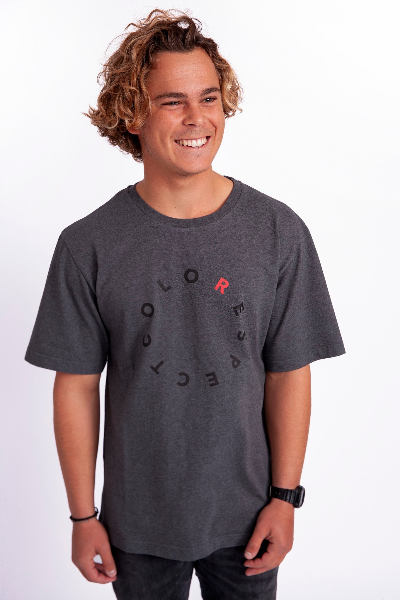 Lion T-Shirt Grey Melange