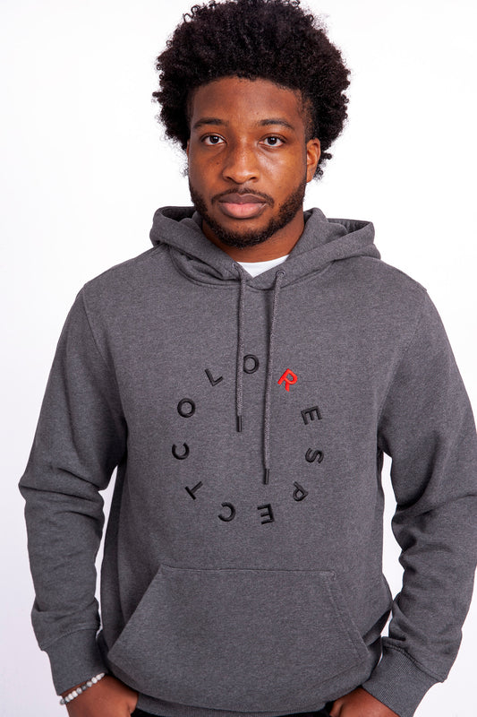 Elephant Hoodie Grey Melange