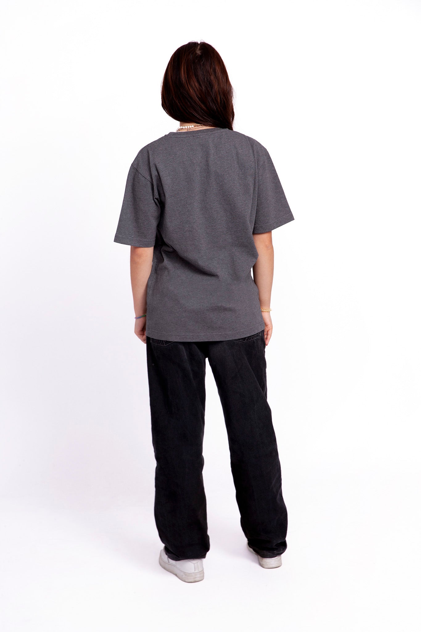 Lion T-Shirt Grey Melange